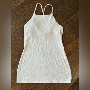 Lululemon White Tank Top. Size 4